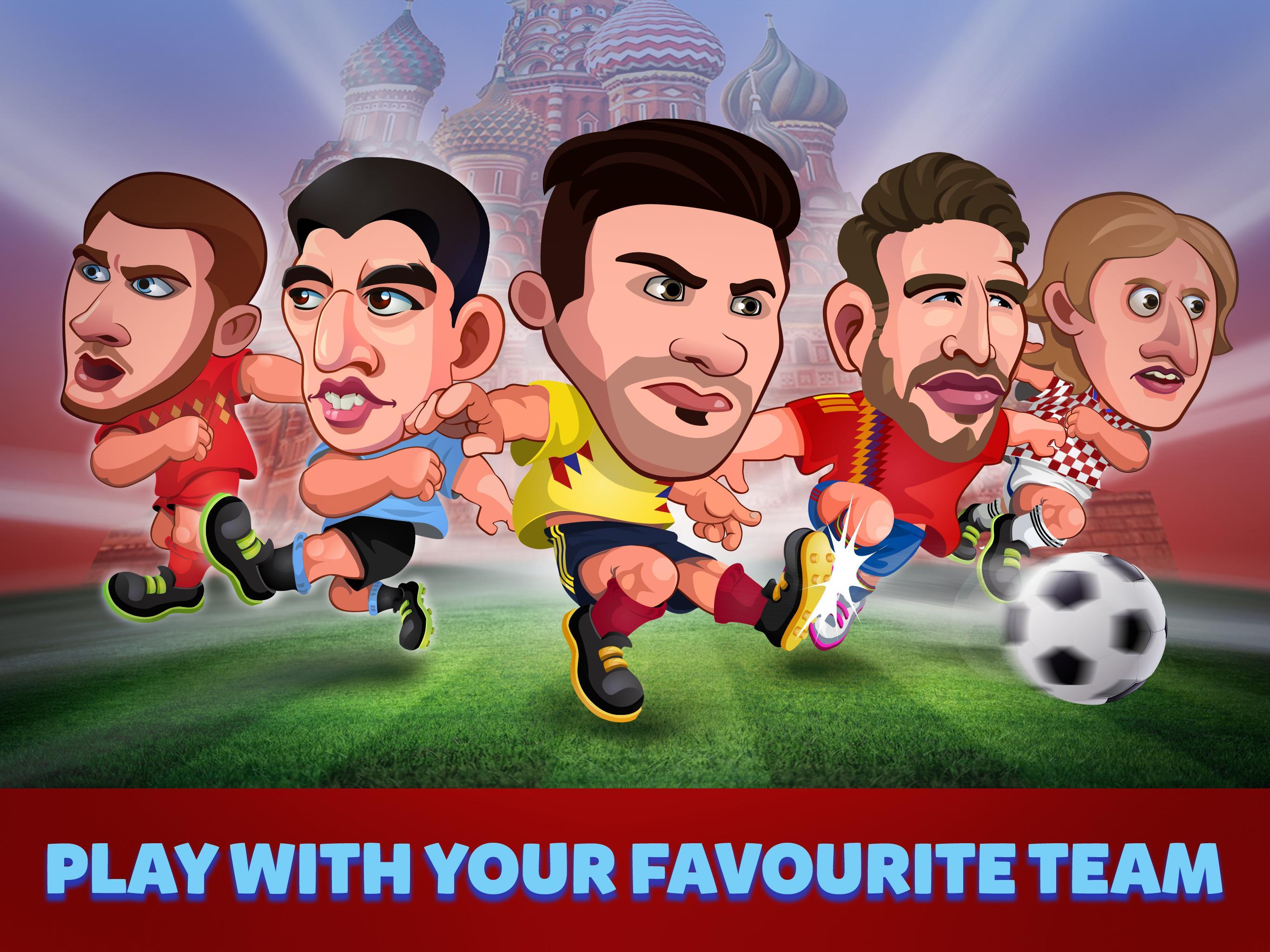 Head Soccer Russia Cup 2018 4.1.0 Apk + Mod for Android