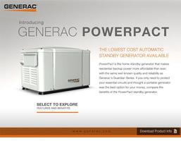 Generac Powerpact Demo الملصق