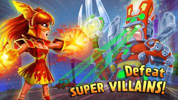 Justice Legends - Heroes War: Superhero Games постер