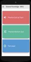General Knowledge : MCQ captura de pantalla 1