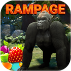 Rampage Gorilla relaxing adventure game 2018 icône