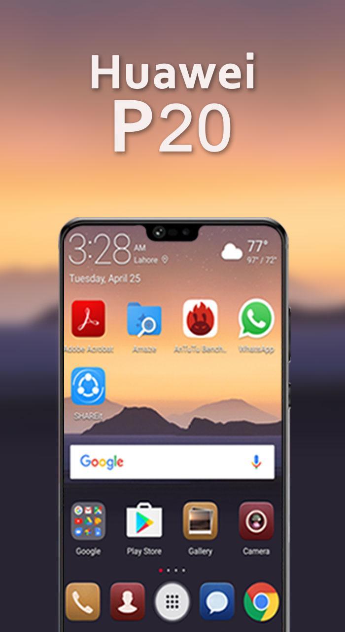 Launcher Theme for Huawei P20 APK pour Android Télécharger