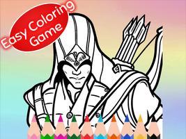 Coloring for Assassin Creed capture d'écran 1