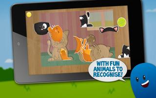 Animal Puzzles for Toddlers capture d'écran 1