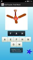 برنامه‌نما Kids Puzzle : Find Word عکس از صفحه