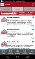 Rockwell Automation Events スクリーンショット 2