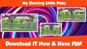 My Running Little Pony Affiche