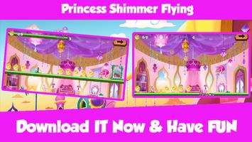 Princess Shimmer Flying World 스크린샷 1