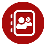 مكررة المزيل اتصالات Contacts أيقونة