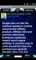 Internet Marketing Tips screenshot 2