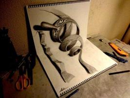 3D Drawing on Paper اسکرین شاٹ 1