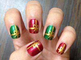 Nail Art الملصق