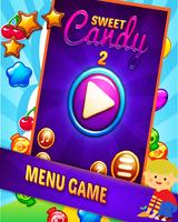 Match Sweet Candy Free Game ポスター