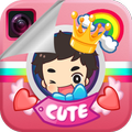 Cute Stickers Photo Editor