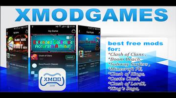 Cheat X-mod COC Games Free 포스터