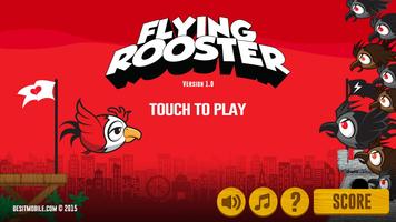 Flying Rooster Plakat