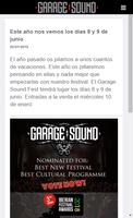 Garage Sound Festival स्क्रीनशॉट 1