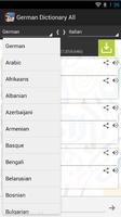 برنامه‌نما German Dictionary All عکس از صفحه