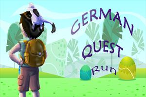 Juega German Quest Run Affiche