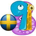 swedish counting number game آئیکن