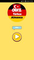 Türkçe Almanca Quiz poster