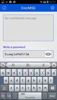 EncrMSG - Message Encrypter اسکرین شاٹ 1