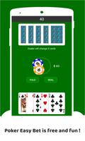Poker Easy Bet capture d'écran 3
