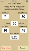 Work Time Convert تصوير الشاشة 2