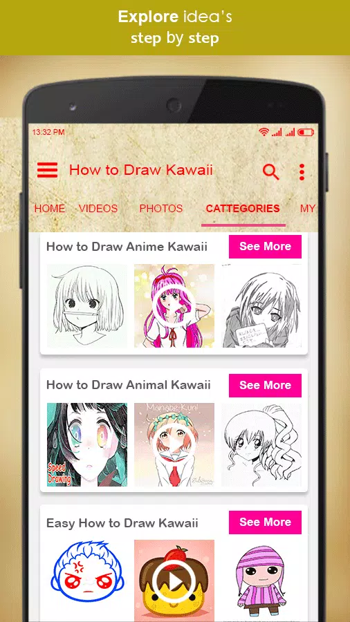 Descarga de APK de Cómo dibujar Kawaii para Android Descarga de APK de Cómo dibujar Kawaii para Android