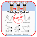 Inner Thigh Gap Workout icône