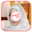 Casamento moderno Hijab ícone