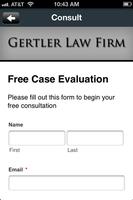 Gertler Law Firm capture d'écran 1