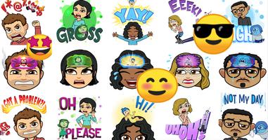 ❤i Bitmoji – Your Personal Emoji tips Poster