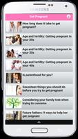 Tips To Get Pregnant Faster Guide تصوير الشاشة 1