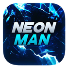 Neon Man Zeichen