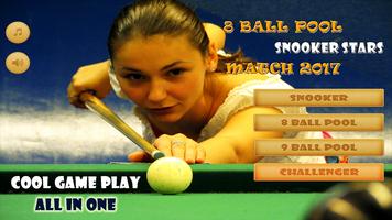 Pool - Snooker Stars 8 Ball Match 2017-poster