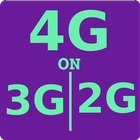 4G - VoLTE On 3G & 2G Phones আইকন