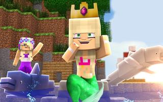 Mermaid Skins for Minecraft PE captura de pantalla 3