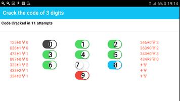 Juego de adivinar números تصوير الشاشة 1