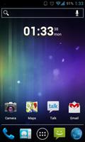 Clean Clock Widget plakat