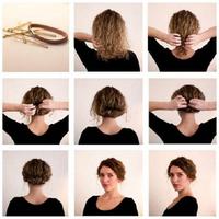 پوستر how to tie a cool hair