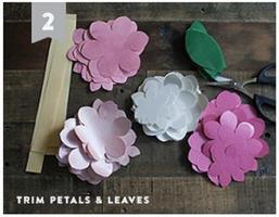 پوستر best paper flower crafts