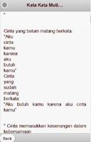 kata mutiara romantis syot layar 3