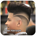 trendy male hairstyle-icoon