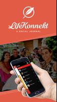 LifeKonnekt - A Social Journal Cartaz