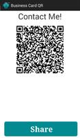 Business Card QR Free Affiche