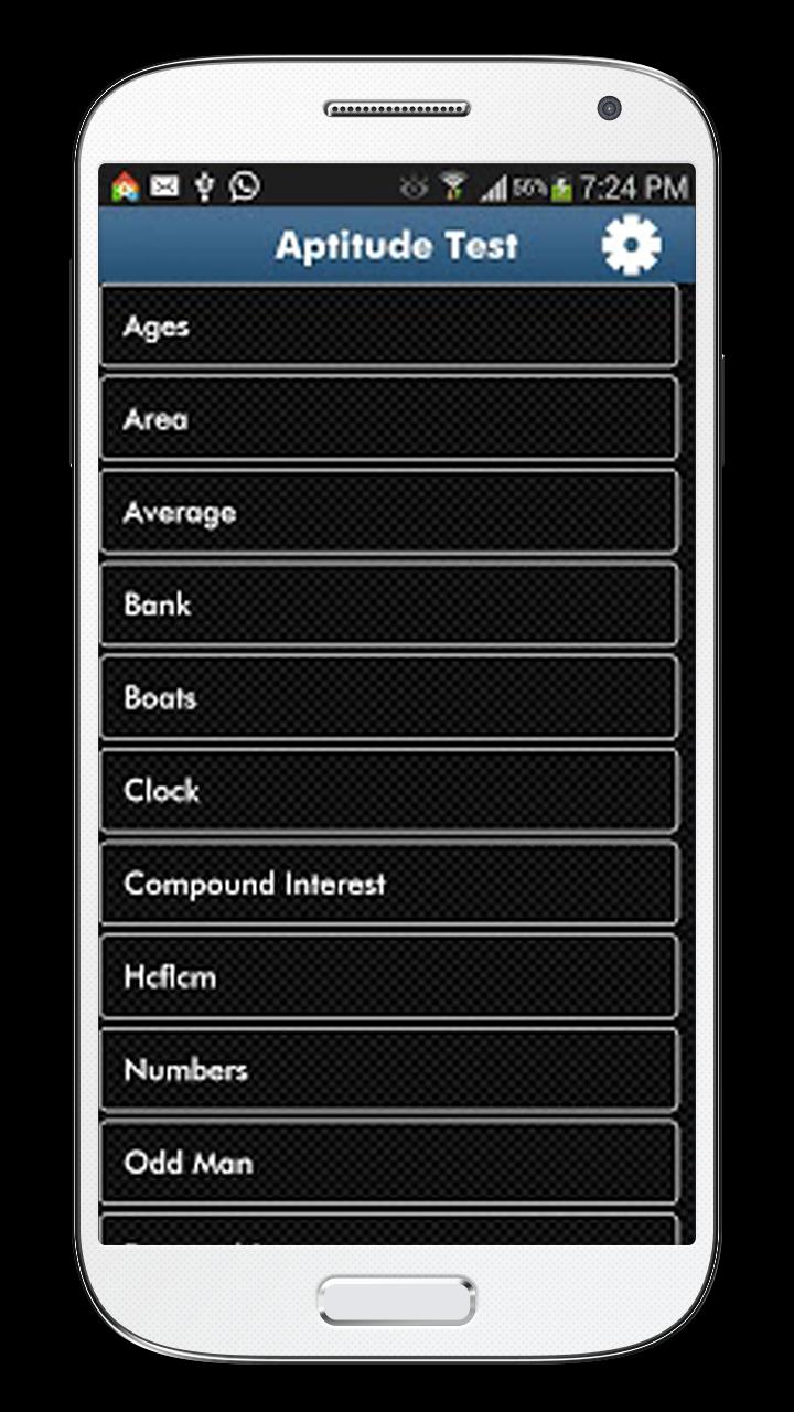 Android App For Aptitude Test