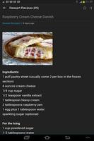 Dessert Recipes!! screenshot 1