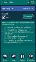 CB E10-001 EMC Exam screenshot 2