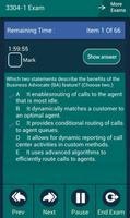 CB 3304-1 Avaya Exam capture d'écran 1